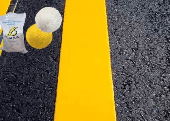 Acheter Peinture de marquage routier thermoplastique réfléchissante avec 20% de perles de verre pour marquage du trottoir fabrication en ligne