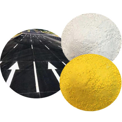 acheter Peinture de marquage routier thermoplastique luminescente blanche à fond chaud à haute blancheur fabrication en ligne