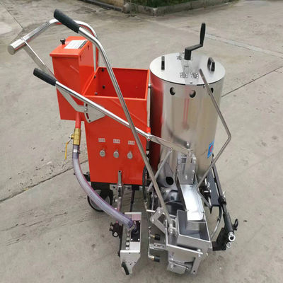 acheter Machine de marquage de route thermoplastique à poussée manuelle en acier inoxydable double CK308S pour un fonctionnement facile fabrication en ligne