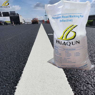 acheter Peinture thermoplastique de marquage routier à séchage rapide avec une haute réflectivité et une durabilité de 2 à 3 ans pour les panneaux routiers fabrication en ligne