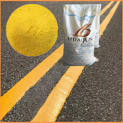 Acheter Peinture de marquage routier thermoplastique jaune et blanc réfléchissante pour une sécurité routière durable avec fonction de séchage rapide fabrication en ligne