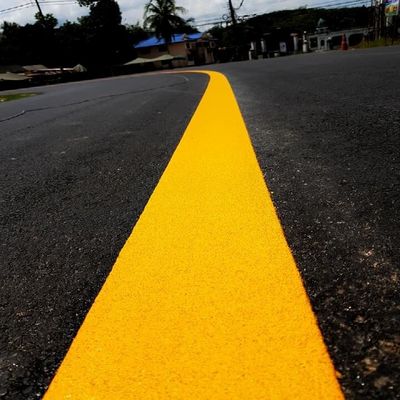 acheter Peinture routière jaune de résine C5, peinture thermoplastique de marquage de revêtement de sol avec une adhérence supérieure fabrication en ligne