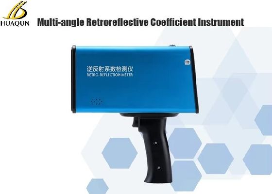 Acheter Rétro-réflectomètre pour panneaux de signalisation de circulation à angle multiples de précision / rétro-réflectomètre portatif fabrication en ligne