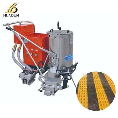 acheter Machine de peinture de route thermoplastique à poussée manuelle Machine de marquage de route avec distributeur réglable fabrication en ligne