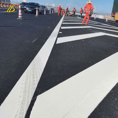 Acheter Peinture thermoplastique pour marquage routier avec revêtement lumineux et réfléchissant fabrication en ligne