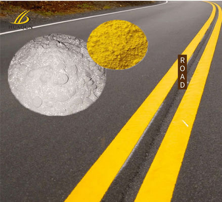 acheter Peinture de ligne routière de couleur blanche jaune poudre de revêtement de circulation thermoplastique à froid Peinture de marquage routier fabrication en ligne