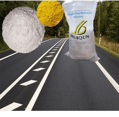 acheter Fabricants à fonder à chaud AASHTO Peinture de marquage routier thermoplastique réfléchissante 30%Perles de verre pré-mélangées Peintures de marquage routier fabrication en ligne
