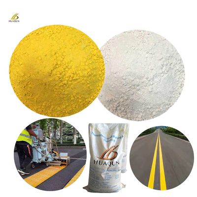 acheter Couche en poudre thermoplastique Résistance à l'usure Résistance à l'usure sur route Ligne de sécurité blanche jaune Peinture du matériau Peinture routière fabrication en ligne