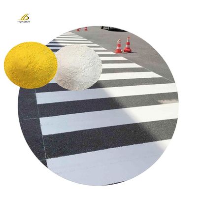 acheter Peinture de marquage routier thermoplastique réfléchissante avec 20% de perles de verre pour marquage du trottoir fabrication en ligne