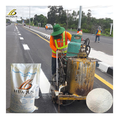 Acheter Peinture de marquage routier en thermoplastique blanc standard africaine Peinture de ligne de route en thermoplastique fabrication en ligne