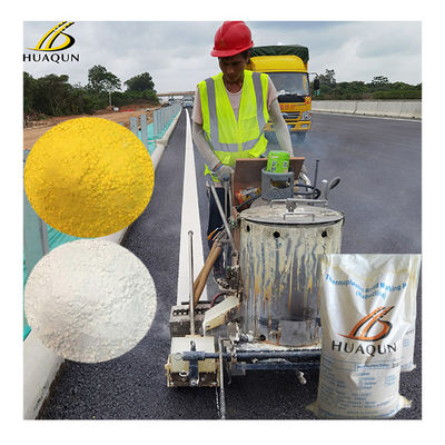acheter Peinture thermoplastique avec revêtement en poudre de ligne réfléchissante fabrication en ligne