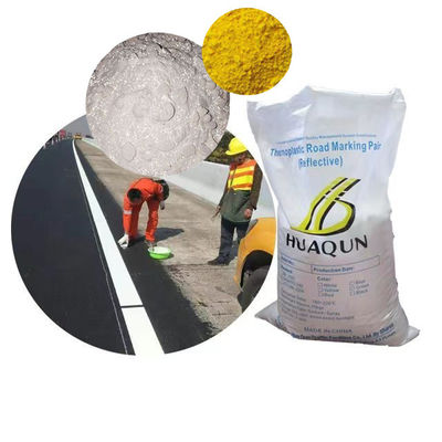 Acheter Durable longue durée de vie Peinture de ligne de marquage réfléchissante Peinture thermoplastique de pavage de circulation fabrication en ligne