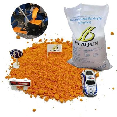 Acheter Fabrique Hua Qun Couche routière à haute réflectivité BS3262 Peinture thermoplastique à perles de verre fabrication en ligne
