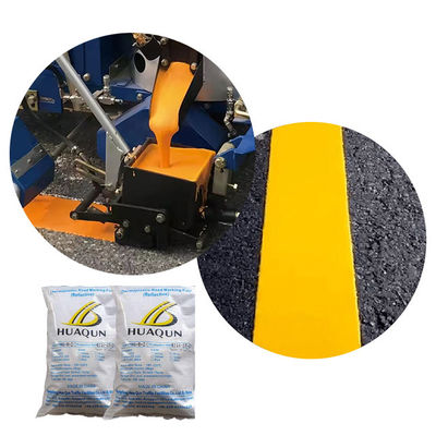 Acheter Meilleur effet de débit personnalisé type standard réfléchissant revêtement en poudre peinture de route thermoplastique fabrication en ligne