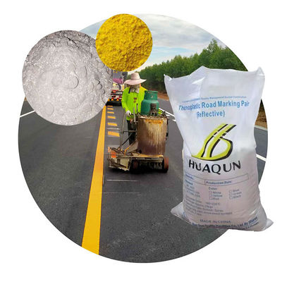 Acheter Matériaux de marquage routier thermoplastiques conformes à la norme BS 3262 résistants aux glissements et réfléchissants fabrication en ligne