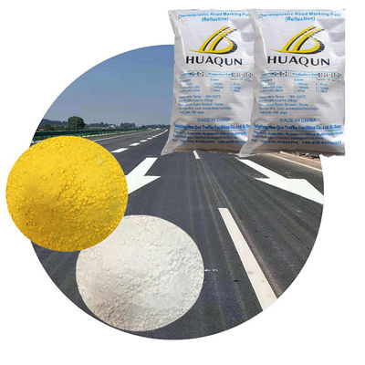 Acheter Peinture de marquage routier en poudre jaune réfléchissant / blanc / couleur personnalisée fabrication en ligne