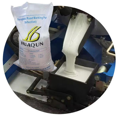 Acheter Peinture de marquage thermo-plastique à fonder à chaud couleur blanche lisse et fluide fabrication en ligne