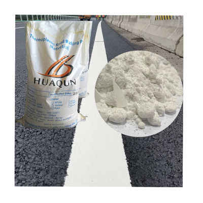 Acheter Peinture de marquage routier thermoplastique hautement rétroréfléchissante avec billes de verre pour une température de chauffage de 180°C - 200°C en emballage de 25 kg/sac fabrication en ligne