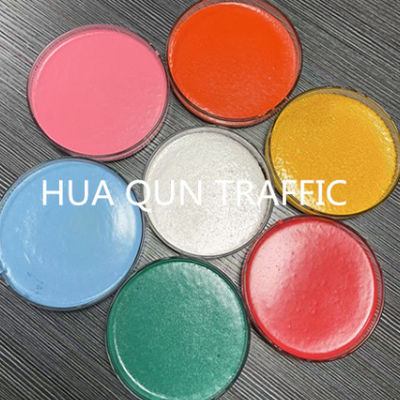 Acheter Fabrique de Guangzhou Matériaux thermoplastiques de marquage routier Peinture à fusion chaude pour marquage routier fabrication en ligne