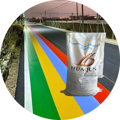 Acheter Peinture de marquage routier thermoplastique flexible résistante à l'eau et à séchage rapide pour la circulation intensive fabrication en ligne