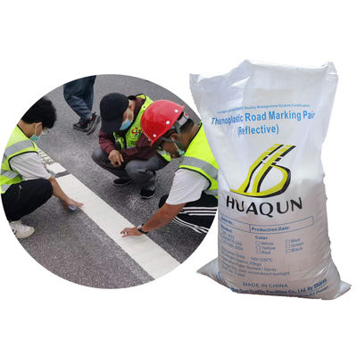 acheter Peinture de marquage routier thermoplastique blanche et jaune fabrication en ligne
