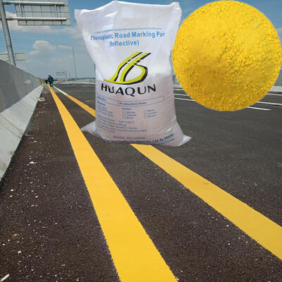 Acheter Peinture thermoplastique blanche durable et résistante aux intempéries pour marquage routier avec une température de chauffage de 180°C à 200°C pour le marquage des lignes de circulation fabrication en ligne