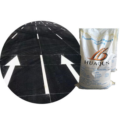 Acheter Peinture routière réfléchissante jaune thermoplastique en poudre pour pulvérisation, revêtement de signalisation routière à visibilité améliorée fabrication en ligne