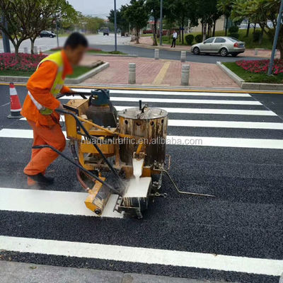 Peinture à fond chaud à base de résine de pétrole pour marquage routier réfléchissant OEM 3 minutes de séchage