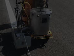 Peinture réfléchissante thermoplastique respectueuse de l'environnement