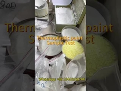 Peinture thermoplastique pour les panneaux de signalisation réfléchissants et résistants aux intempéries