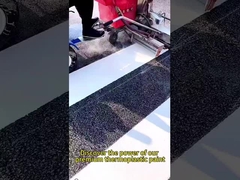 Marquages routiers solides et durables avec peinture thermoplastique pour les autoroutes et les routes urbaines