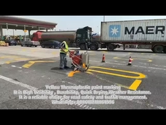 Peinture thermoplastique jaune