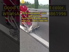 Peinture thermoplastique blanche