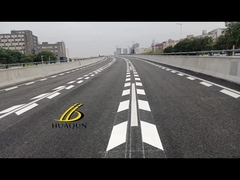 Peinture à fond chaud réfléchissante sur mesure peinture thermoplastique standard