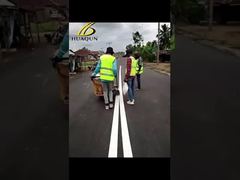 Peinture en poudre thermoplastique pour marquage routier