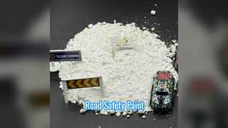 Peinture routière à séchage rapide pour le contrôle de la circulation